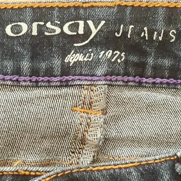 𝅺🧚🧚host PICK 🧚🧚Orsay jeans Sophie cut Size Eur 38 - Picture 4 of 7
